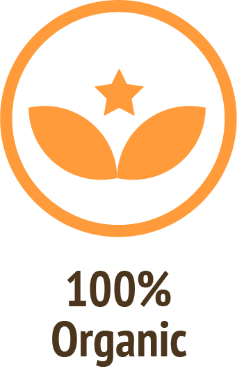 100 percent organic orange icon do only good pet food