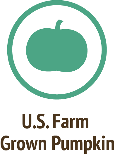 usa farm grown pumpkin green icon do only good pet food