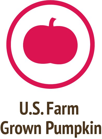 usa farm grown pumpkin pink icon do only good pet food